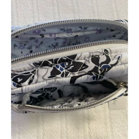 VERA BRADLEY MEDIUM COSMETIC - TWILIGHT GARDEN - Picture 5 of 7